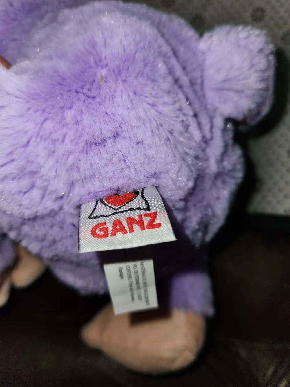Webkinz Jr Purple Monkey Plush NWT - Sealed Unused Code (Rare)